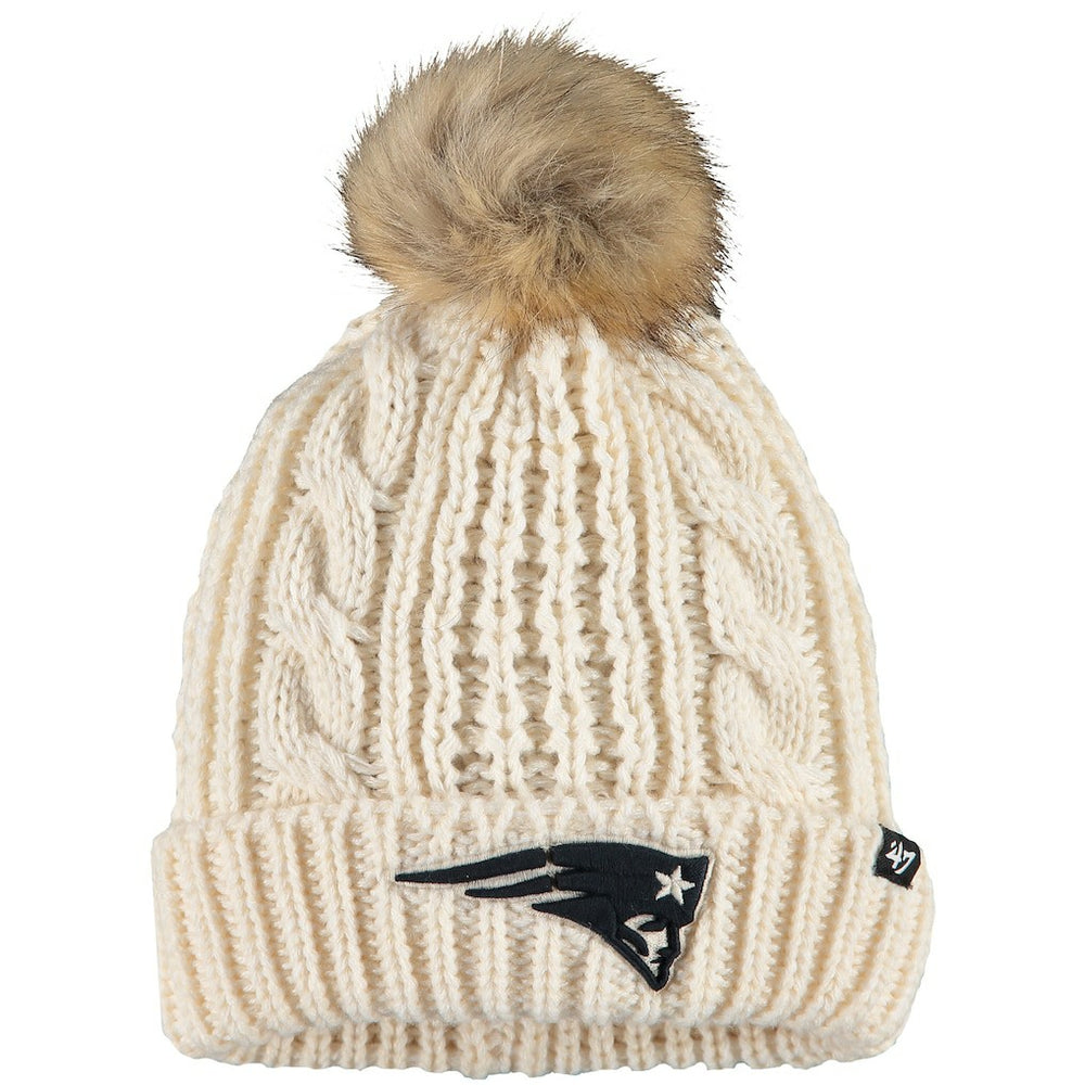 47 brand New England Patriots '47 Women's Meeko Cuffed Knit Hat Cream