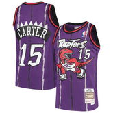 Vince Carter Toronto Raptors Youth 1998/99 Hardwood Classics Swingman Throwback Jersey Purple | Mitchell & Ness outlet