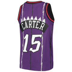 Vince Carter Toronto Raptors Youth 1998/99 Hardwood Classics Swingman Throwback Jersey Purple | Mitchell & Ness outlet