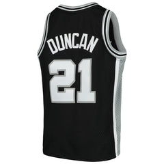 Tim Duncan San Antonio Spurs Youth Swingman Throwback Jersey Black | Mitchell & Ness Near Me