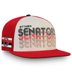 Ottawa Senators Fanatics True Classic Snapback Hat - Cream/Red - NHL 3428226