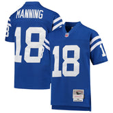 Mitchell & Ness Peyton Manning Indianapolis Colts Youth 1998 Legacy Retired Player Jersey Royal