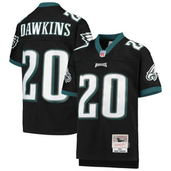 Mitchell & Ness Brian Dawkins Philadelphia Eagles Youth 2004 Legacy Retired Player Jersey Black