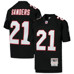 Mitchell & Ness Deion Sanders Atlanta Falcons Youth 1992 Legacy Retired Player Jersey Black