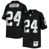 Mitchell & Ness Charles Woodson Las Vegas Raiders Youth 1998 Legacy Retired Player Jersey Black
