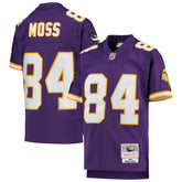 Mitchell & Ness Randy Moss Minnesota Vikings Youth 1998 Legacy Retired Player Jersey Purple