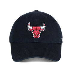 Chicago Bulls '47 Core Logo Clean Up Adjustable Hat Black | 47 brand online