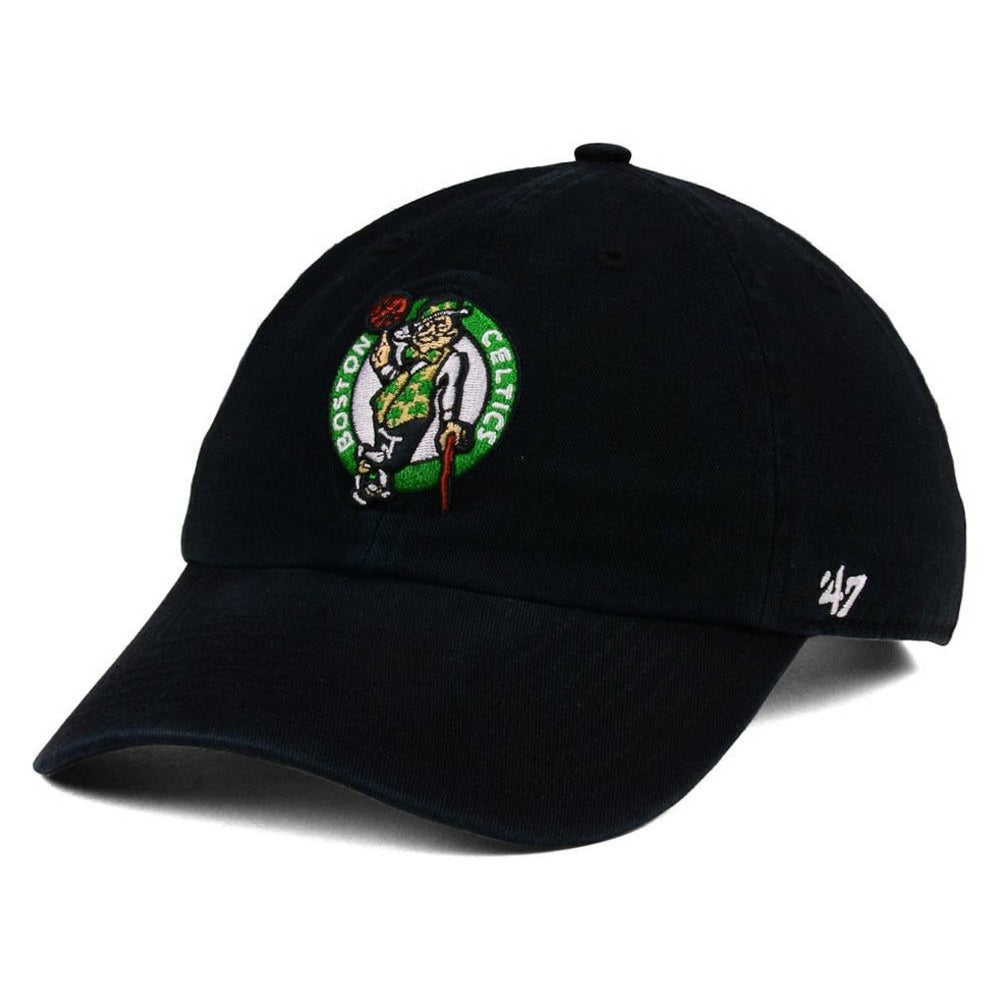 Boston Celtics '47 Core Logo Clean Up Adjustable Hat Black | 47 brand Near Me