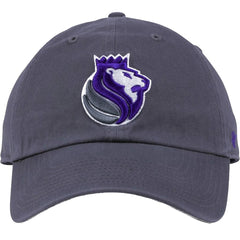 Sacramento Kings '47 Core Logo Clean Up Adjustable Hat Gray | 47 brand US