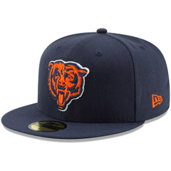 Chicago Bears New Era Team Basic 59FIFTY Fitted Hat Navy