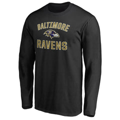 Baltimore Ravens Victory Arch Long Sleeve T-Shirt Black