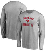 Tampa Bay Buccaneers Victory Arch Long Sleeve T-Shirt Heathered Gray