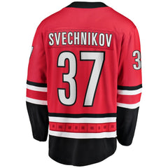 Andrei Svechnikov Carolina Hurricanes Fanatics Alternate Breakaway Player Jersey - Red - NHL 3547165