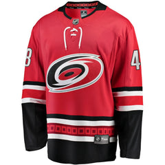 Jordan Martinook Carolina Hurricanes Fanatics Alternate Breakaway Player Jersey - Red - NHL 3547168