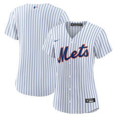 New York Mets Nike Women's Home Replica Team Jersey - White - Nike Sale