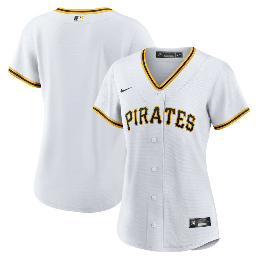Pittsburgh Pirates Nike Women's Home Replica Team Jersey - White - Nike Sale