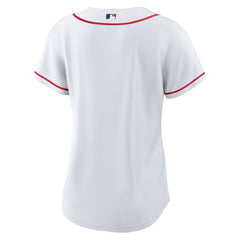 Cincinnati Reds Nike Women's Home Replica Team Jersey - White - Nike Discount