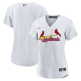 St. Louis Cardinals Nike Women's Home Replica Team Jersey - White - Nike Discount
