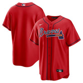 Atlanta Braves Nike Alternate Replica Team Jersey - Red - Nike on Sale