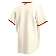 San Francisco Giants Nike Home Replica Team Jersey - Cream - Nike on Sale