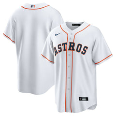Houston Astros Nike Home Replica Team Jersey - White - Nike Online