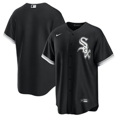 Chicago White Sox Nike Alternate Replica Team Jersey - Black - Nike Discount