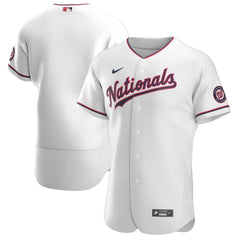 Washington Nationals Nike Alternate Authentic Team Jersey - White - Nike on Sale