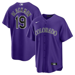 Charlie Blackmon Colorado Rockies Nike Alternate Replica Player Name Jersey - Purple - Nike Discount