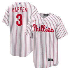 Bryce Harper Philadelphia Phillies Nike Home Replica Player Name Jersey - White - Nike Sale