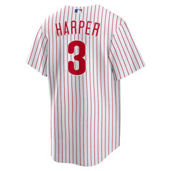 Bryce Harper Philadelphia Phillies Nike Home Replica Player Name Jersey - White - Nike Sale