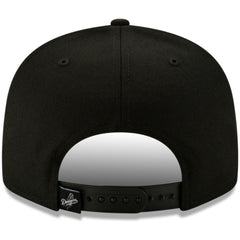 Los Angeles Dodgers New Era Monochrome Logo Elements 9FIFTY Adjustable Snapback Hat - Black - New Era Sale