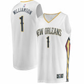 Zion Williamson New Orleans Pelicans Replica Fast Break Jersey White Association Edition | Fanatics