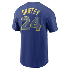 Ken Griffey Jr. Seattle Mariners Nike Cooperstown Collection Name & Number T-Shirt - Royal - Nike Discount