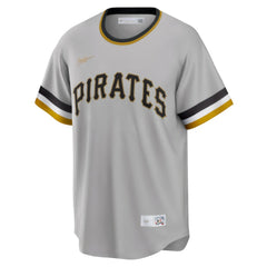 Roberto Clemente Pittsburgh Pirates Nike Road Cooperstown Collection Player Jersey - Gray - Nike Discount