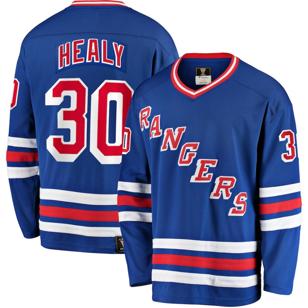 Glenn Healy New York Rangers Fanatics Premier Breakaway Retired Player Jersey - Blue - NHL 3600723