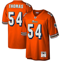 Mitchell & Ness Zach Thomas Miami Dolphins Legacy Replica Jersey Orange