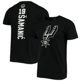 Luka Samanic San Antonio Spurs Playmaker Name & Number Logo T-Shirt Black | Fanatics outlet