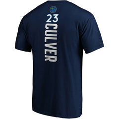 Jarrett Culver Minnesota Timberwolves Playmaker Name & Number Logo T-Shirt Navy | Fanatics for sale