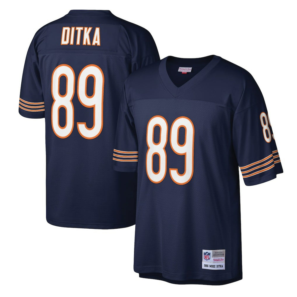 Mitchell & Ness Mike Ditka Chicago Bears Legacy Replica Jersey Navy
