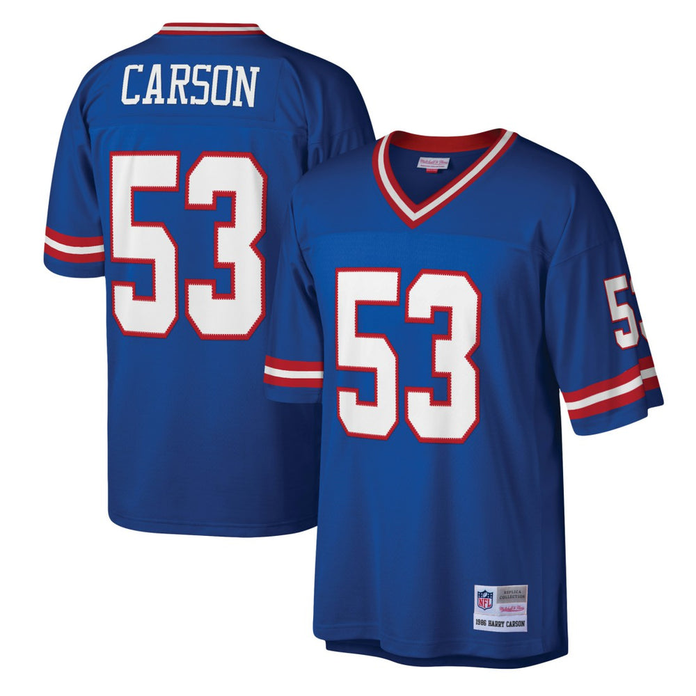 Mitchell & Ness Harry Carson New York Giants Legacy Replica Jersey Royal