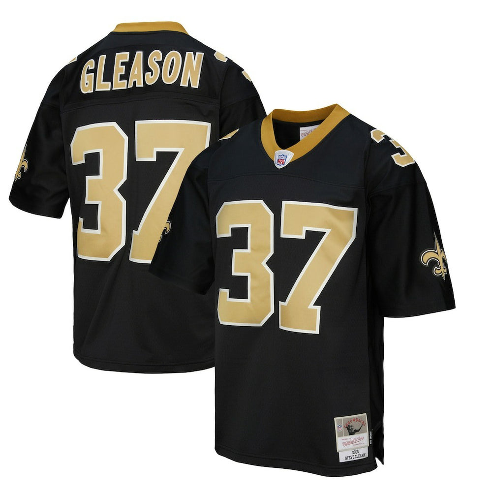 Mitchell & Ness Steve Gleason New Orleans Saints Legacy Replica Jersey Black