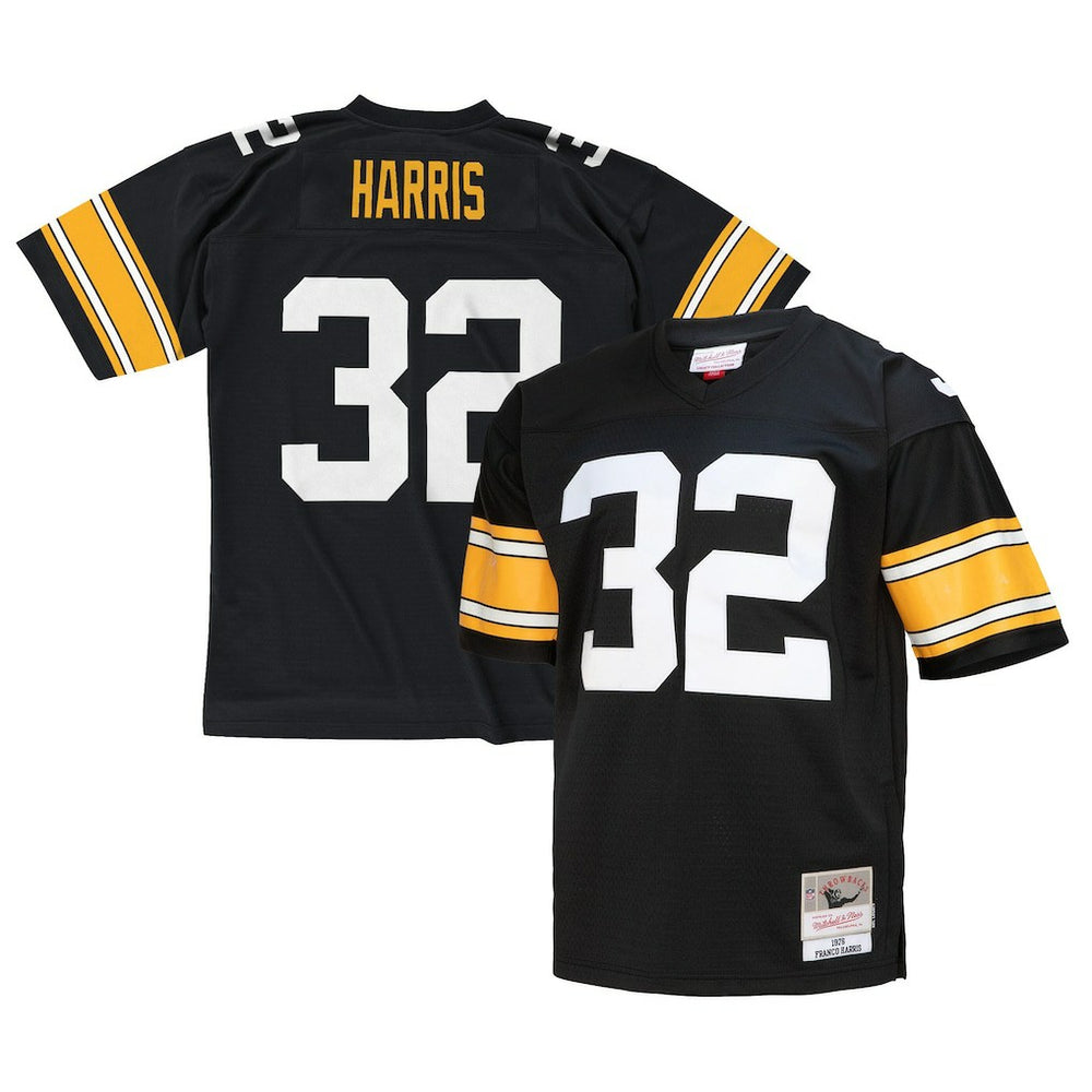 Mitchell & Ness Franco Harris Pittsburgh Steelers Legacy Replica Jersey Black