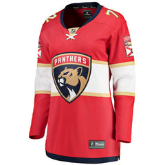 Sergei Bobrovsky Florida Panthers Fanatics Women's Home Breakaway Jersey - Red - NHL 3610493