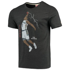 Zion Williamson New Orleans Pelicans Player Graphic Tri-Blend T-Shirt Charcoal
