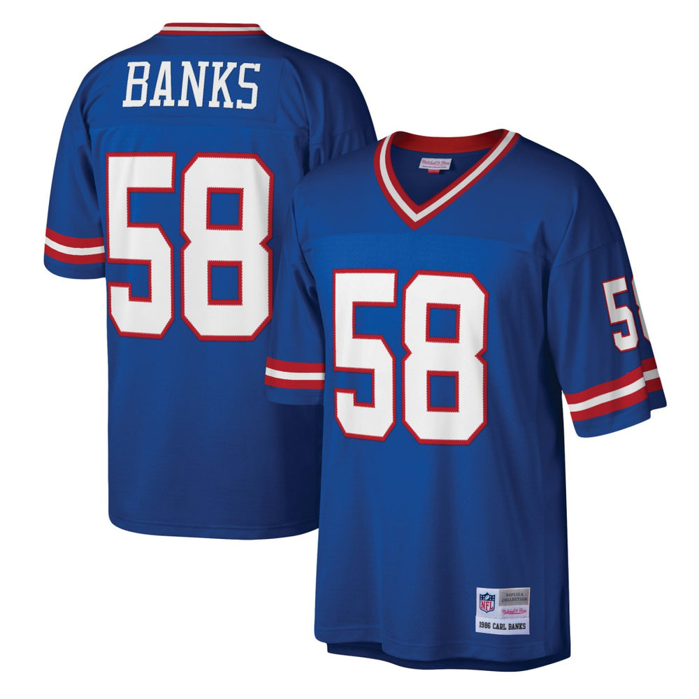 Mitchell & Ness Carl Banks New York Giants Legacy Replica Jersey Royal