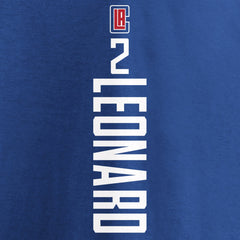 Kawhi Leonard LA Clippers Playmaker Name & Number T-Shirt Blue | Fanatics