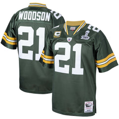 Mitchell & Ness Charles Woodson Green Bay Packers 2010 Authentic Throwback Retired Player Jersey Green