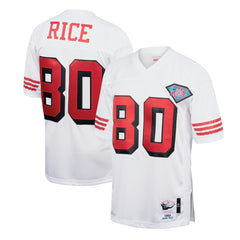 Mitchell & Ness Jerry Rice San Francisco 49ers 1994 Authentic Throwback Retired Player Jersey White