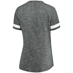 Brooklyn Nets Women's Showtime Winning With Pride Notch Neck T-Shirt Gray/White | Fanatics online