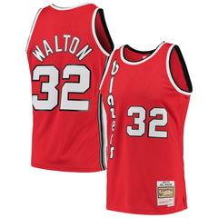Bill Walton Portland Trail Blazers 1976/77 Hardwood Classics Swingman Jersey Red | Mitchell & Ness Near Me